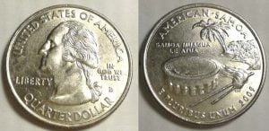 2009 D American Samoa Quarter