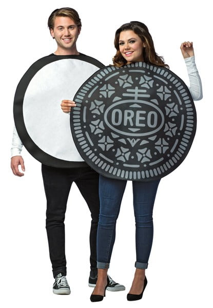 Oreo Cookie Costumes for couples