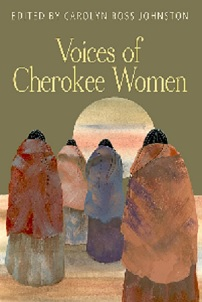 Macro image of the Voices of Cherokee Women value story book
