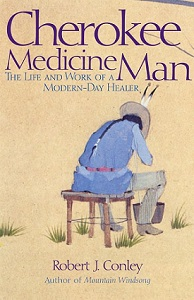 macro image of Cherokee Medicine Man life and times of modern day healer book