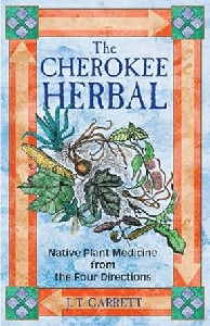macro image of the cherokee herbal native plant medicine guide book