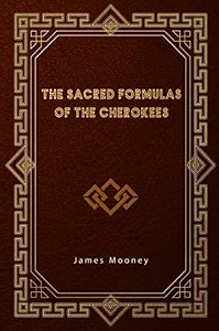 macro image of the sacred formulas of the cherokees book