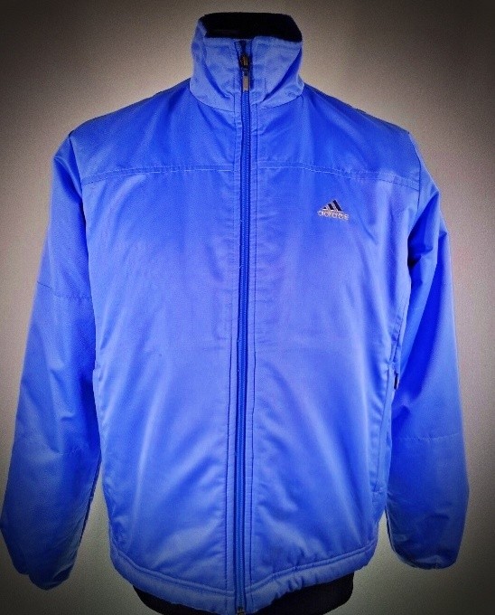 Adidas vintage blue jacket