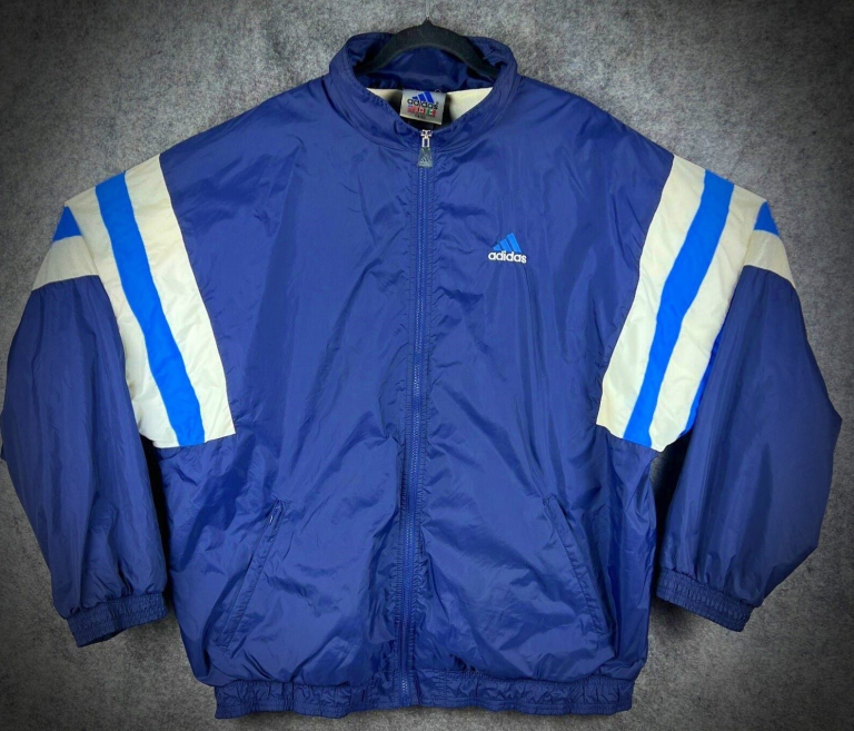 vintage windbreaker jacket adidas