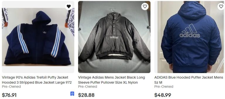 Adidas Puffer Jacket XXL