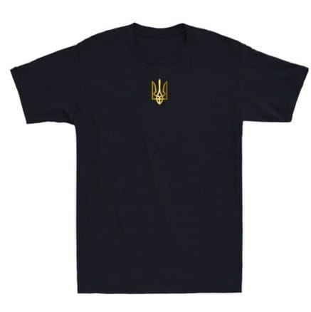 Ukrainian emblem t - shirt