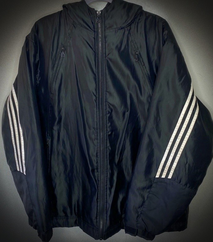 adidas brand 90s style insulated coat