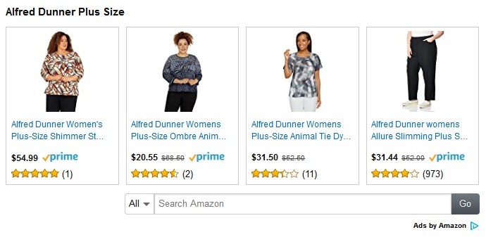 Alfred dunner store sizing